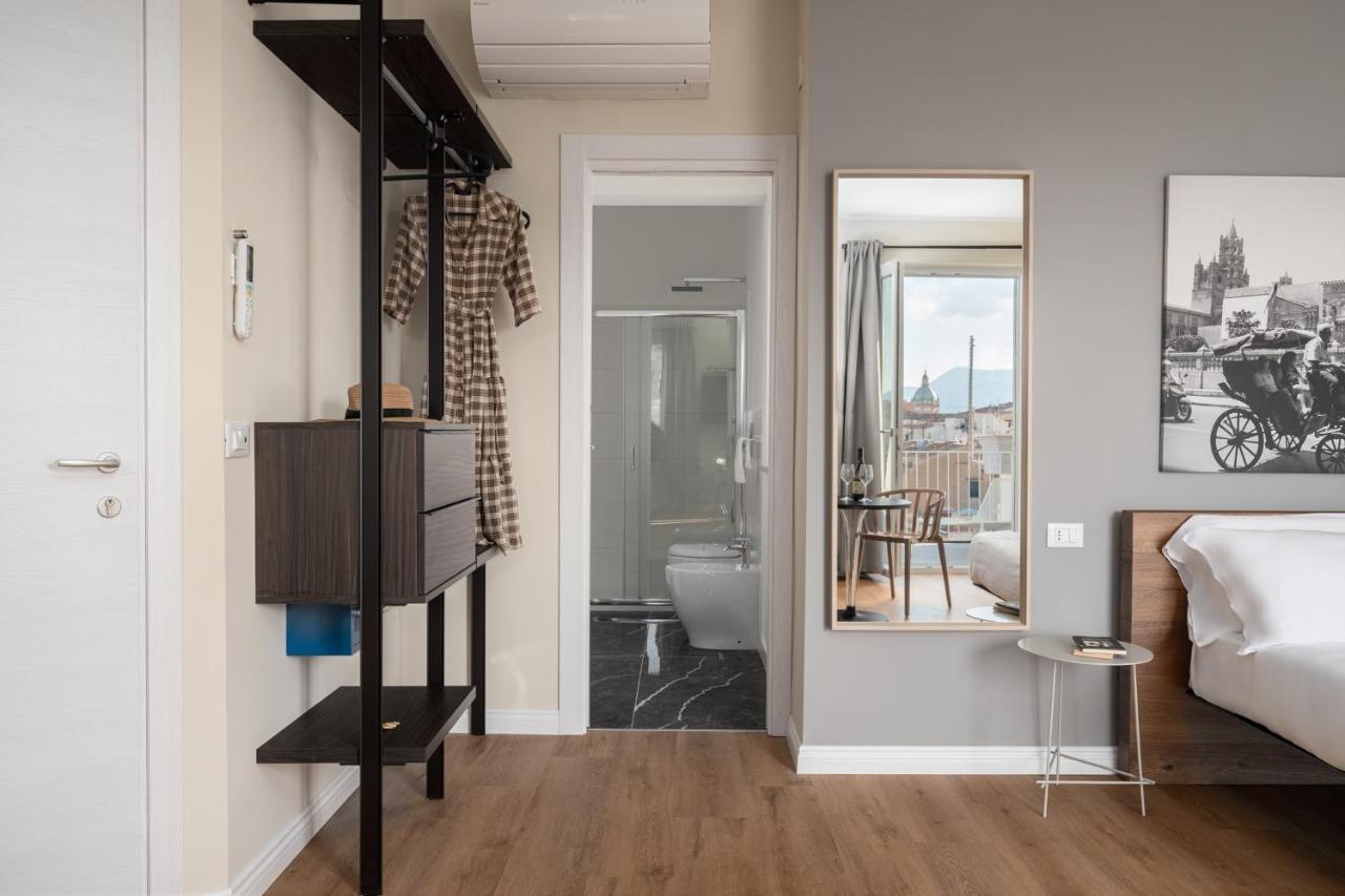 Attico 37 - Queen Room Con Terrazza Privata Παλέρμο Εξωτερικό φωτογραφία