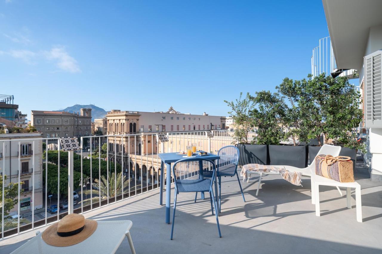 Attico 37 - Queen Room Con Terrazza Privata Παλέρμο Εξωτερικό φωτογραφία