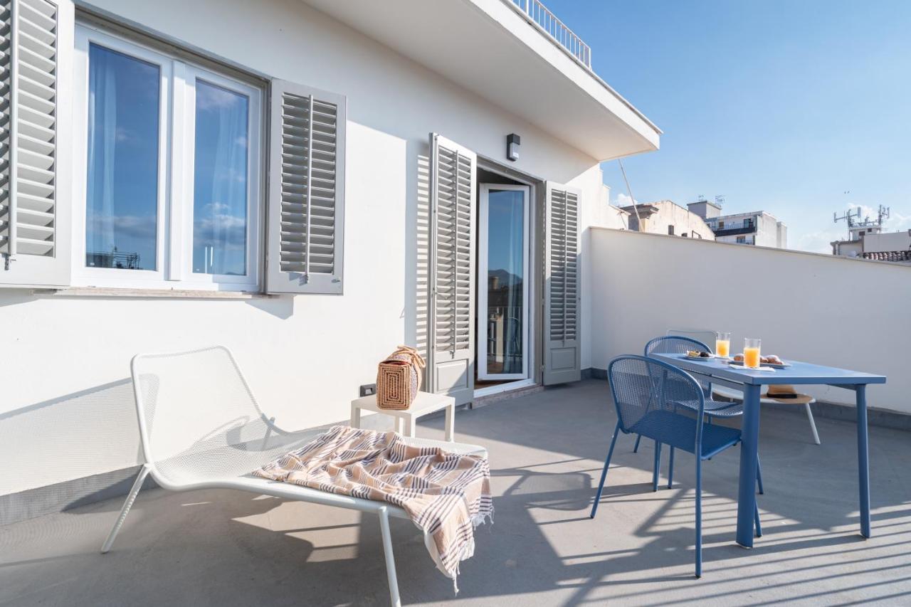 Attico 37 - Queen Room Con Terrazza Privata Παλέρμο Εξωτερικό φωτογραφία